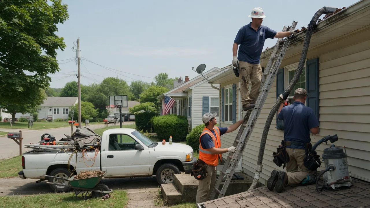 Gutter Installation in Athens, IL near me